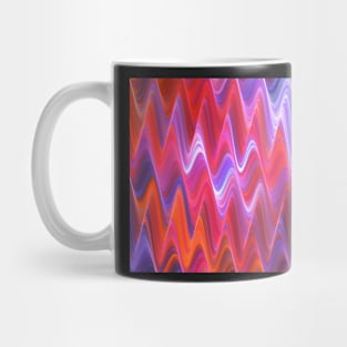 Fractal zigzags Mug